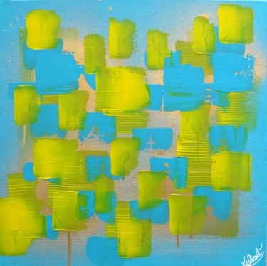 Peinture intitulée "* Summer Vibes *" par Kaliart, Œuvre d'art originale, Acrylique