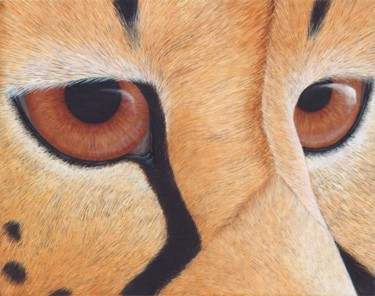 Painting titled "All Eyes on Us: Che…" by Victoria Armstrong, Original Artwork, Oil