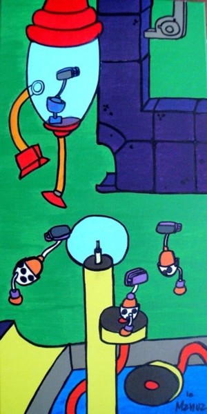 Pittura intitolato "Wooos" da Manu Zuccarotta, Opera d'arte originale