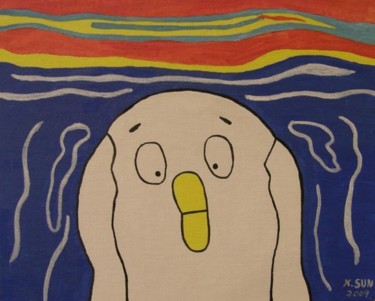 Painting titled "Dunch" by Kai-Yu Sun, Original Artwork