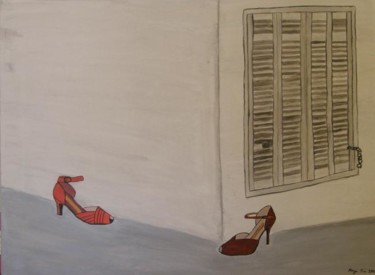 Painting titled "Outcast" by Kai-Yu Sun, Original Artwork