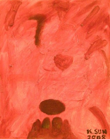 Painting titled "Entrapment" by Kai-Yu Sun, Original Artwork, Oil