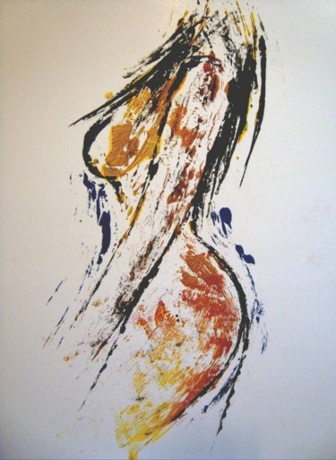 Painting titled "Freiheit" by Mendelart, Original Artwork