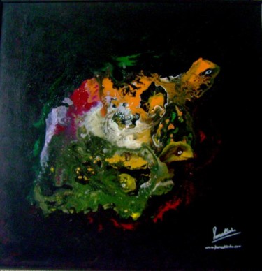 Painting titled "The mother" by Puneet Sinha, Original Artwork, Oil