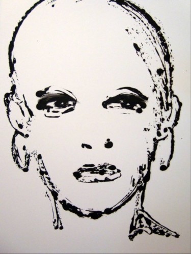 Painting titled "Fashion" by Mendelart, Original Artwork, Oil