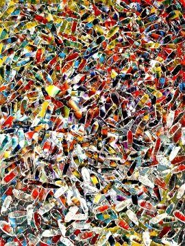 Doux regard près du lac... - SOLD by Richelieu Art Gallery 제목이 "Doux regard près du…"인 미술작품 Charles Carson로, 원작, 아크릴