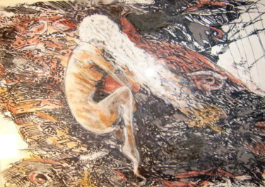 Insel in der Zeit - island in the time Malerei mit dem Titel "Insel in der Zeit…" von Roswitha Förster, Original-Kunstwerk