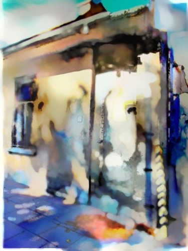Digital Arts titled "autumnlight.jpg" by Tomas Karkalas, Original Artwork, Digital Painting
