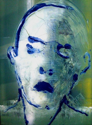 Painting titled "You're  telling me" by Mendelart, Original Artwork, Oil
