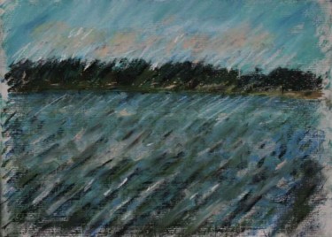 Drawing titled "Lake" by Tomas Jokubonis Jr, Original Artwork