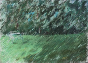 Drawing titled "Table with the chai…" by Tomas Jokubonis Jr, Original Artwork