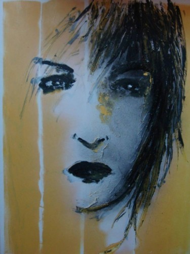 Painting titled "Tenderness" by Mendelart, Original Artwork, Oil