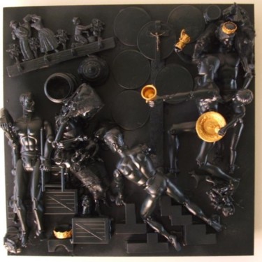 Peinture intitulée "Adoration des Mages" par Philippe Camoisson, Œuvre d'art originale