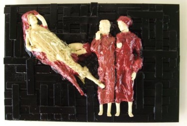 Peinture intitulée "Les ombres de Franc…" par Philippe Camoisson, Œuvre d'art originale