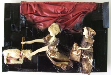 Peinture intitulée "Judith décapitant H…" par Philippe Camoisson, Œuvre d'art originale
