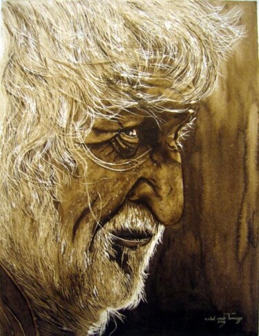Peinture intitulée "SOUPçON..." par Michel Cendra-Terrassa, Œuvre d'art originale