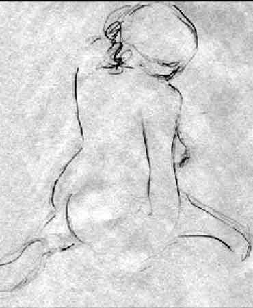Dessin intitulée "nu4.jpg" par Jean-Pierre Pépin, Œuvre d'art originale
