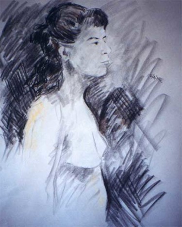 Dessin intitulée "nu5.jpg" par Jean-Pierre Pépin, Œuvre d'art originale