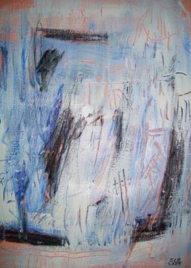 Painting titled "Untitled 18" by Sio Montera, Original Artwork, Oil