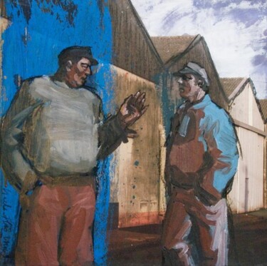 Peinture intitulée "T'as compris?" par Gaele Flao, Œuvre d'art originale
