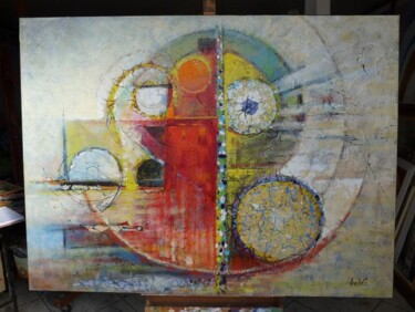 Peinture intitulée "Champs musical" par Pierre Baldi, Œuvre d'art originale