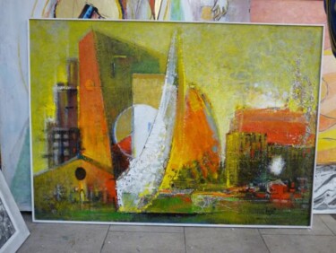 Peinture intitulée "Bon-jour" par Pierre Baldi, Œuvre d'art originale