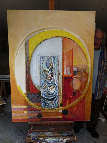 Peinture intitulée "La potiche" par Pierre Baldi, Œuvre d'art originale