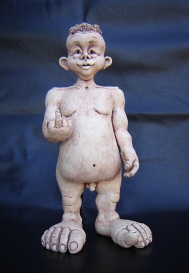 Sculpture titled "People" by Kathy Vandamme, Original Artwork, Terra cotta