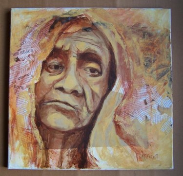 Peinture intitulée "Oooo se souvenir..." par Anne-Frédérique Ferret, Œuvre d'art originale, Huile