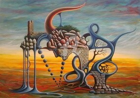 绘画 标题为“Metamorphosis” 由Plauso Nivo Battistini, 原创艺术品