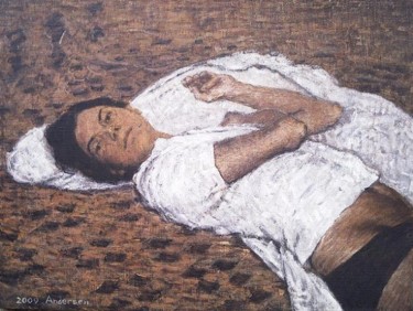Painting titled "bambina (1st varian…" by Robert Andersen, Original Artwork