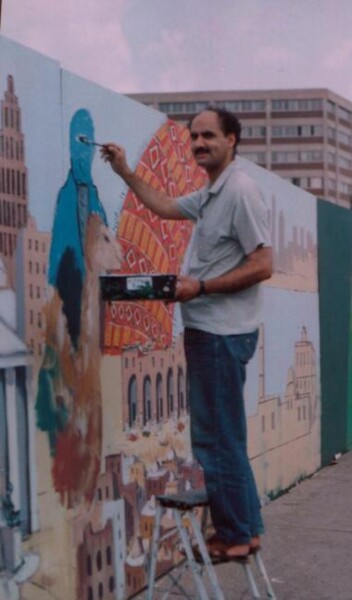 Peinture intitulée "Travaux de decorati…" par M'Hamed Saci, Œuvre d'art originale
