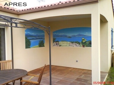 Peinture intitulée "Trompes L,oeil Vera…" par M'Hamed Saci, Œuvre d'art originale