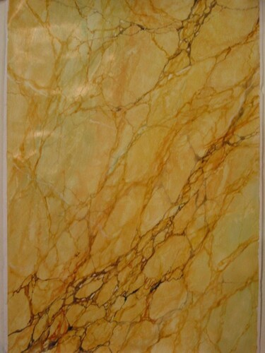 Peinture intitulée "Faux marbres" par M'Hamed Saci, Œuvre d'art originale