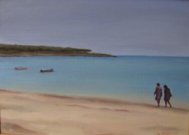 Pittura intitolato "Passeggiata" da Giovanni Graziani, Opera d'arte originale