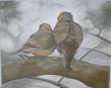 Pittura intitolato "Innamorati" da Giovanni Graziani, Opera d'arte originale