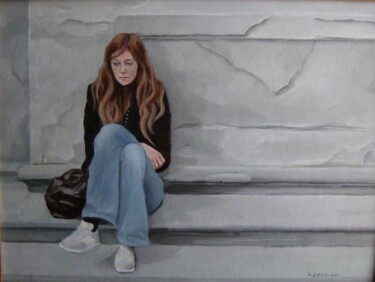 Pittura intitolato "Sola" da Giovanni Graziani, Opera d'arte originale