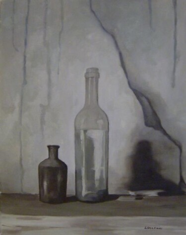 Pittura intitolato "I due compari" da Giovanni Graziani, Opera d'arte originale