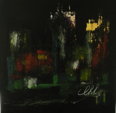 Painting titled "LES LUMIERES DE LA…" by Roger Chastel, Original Artwork