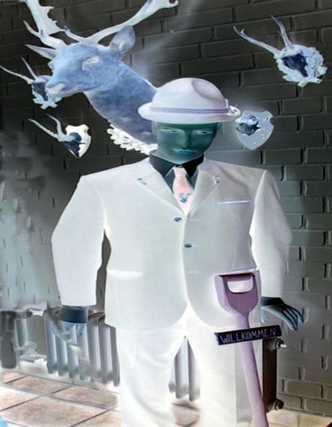 Digital Arts titled "Willkommen" by Angelo Di Pietrantonio, Original Artwork