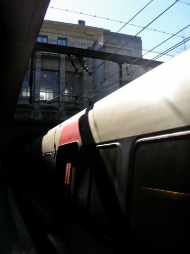 Photographie intitulée "station Cité Univer…" par Jusama, Œuvre d'art originale