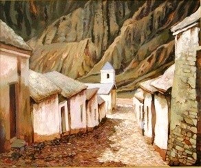 Peinture intitulée "Iruya" par Aldo Picco, Œuvre d'art originale