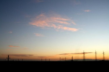 Photographie intitulée "paysage électrique…" par Jusama, Œuvre d'art originale