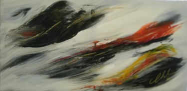 Painting titled "incandescence" by Roger Chastel, Original Artwork
