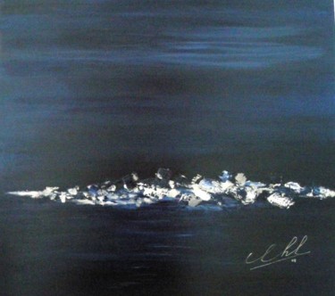 Painting titled "Sans houle" by Roger Chastel, Original Artwork
