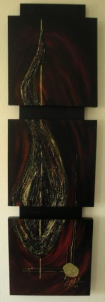 Painting titled "LA QUENOUILLE" by Roger Chastel, Original Artwork