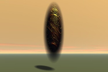 Digital Arts titled "Blow-Up" by Xavier Crepin, Original Artwork, Digital Painting