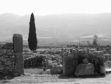 Photographie intitulée "Volubilis, Maroc" par Catherine Martel, Œuvre d'art originale, Photographie numérique