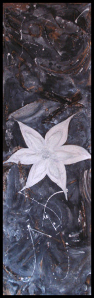 Peinture intitulée "la porte" par Sab, Œuvre d'art originale