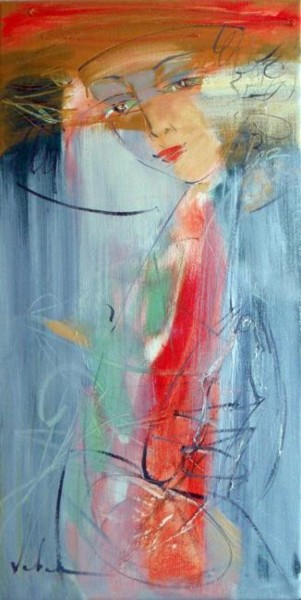 绘画 标题为“Parting with a summ…” 由Oksana Veber, 原创艺术品, 油 安装在木质担架架上